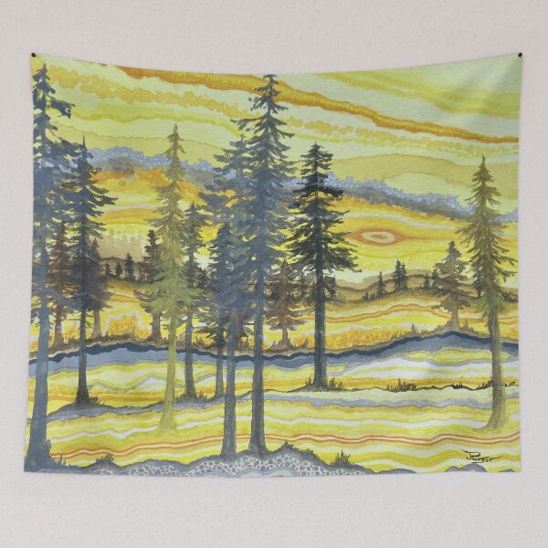 Item preview, The Bumblebee Stone Forest designed and sold by Jess Purser.
