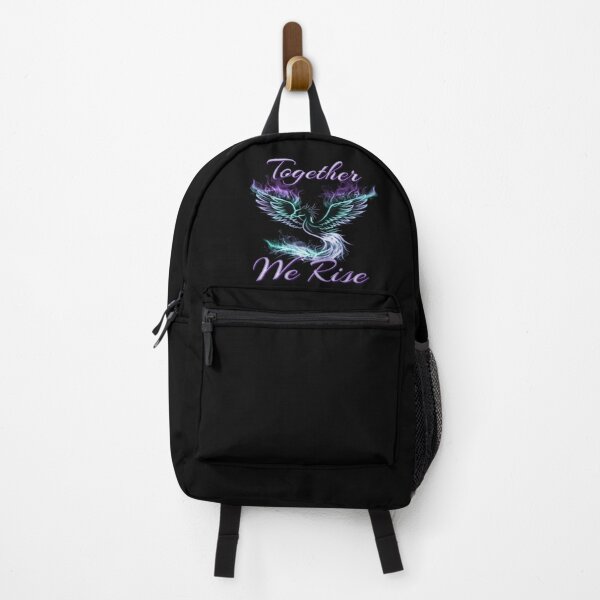 Item preview, Together We Rise Quote Women Flaming Phoenix Inspiration designed and sold by Paula Helit.