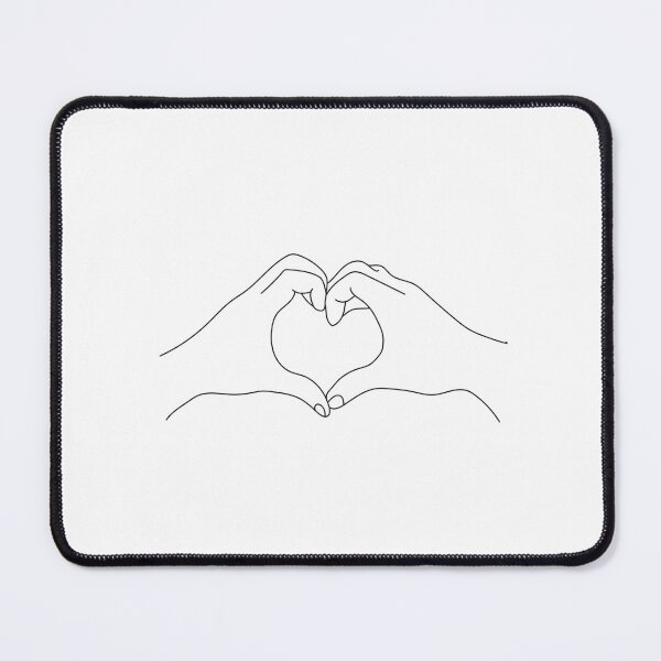 Item preview, Hand heart line art designed and sold by DigiHouse.