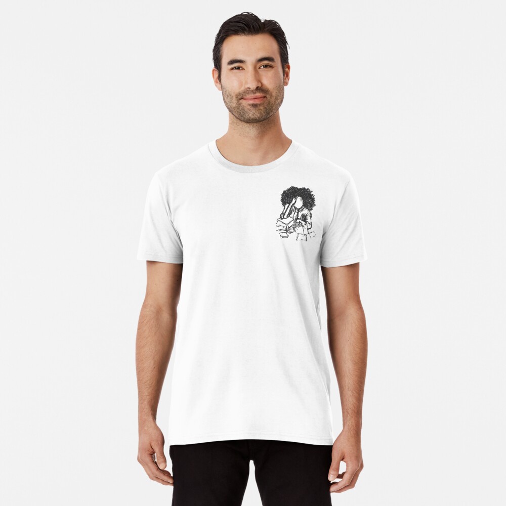 Vista previa del artículo con la obra «Camiseta premium», diseñado y vendido por noahamin.