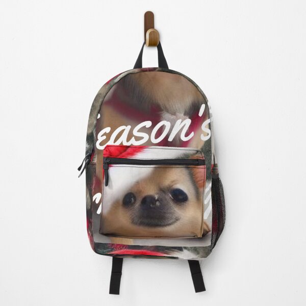 Item preview, Season's greetings chihuahua  designed and sold by ArtySaxon.