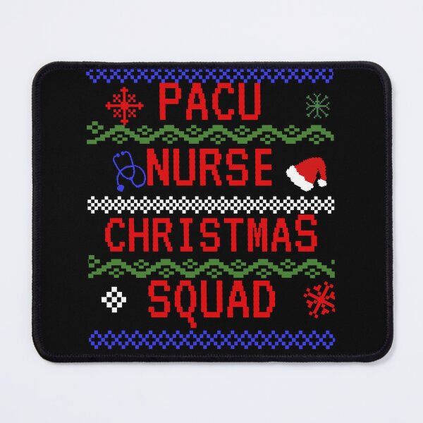 Item preview, Pacu Nurse Christmas Squad Ugly Christmas Sweater Design designed and sold by MimsTees.