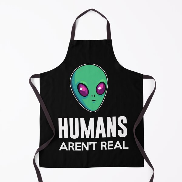 Item preview, Humans Aren't Real - Funny Gifts for Conspiracy Theorists Outer Space Lovers designed and sold by FanityPrints.