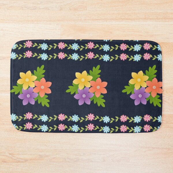 Item preview, Colorful Flowers  Pattern designed and sold by Sweta Dey.