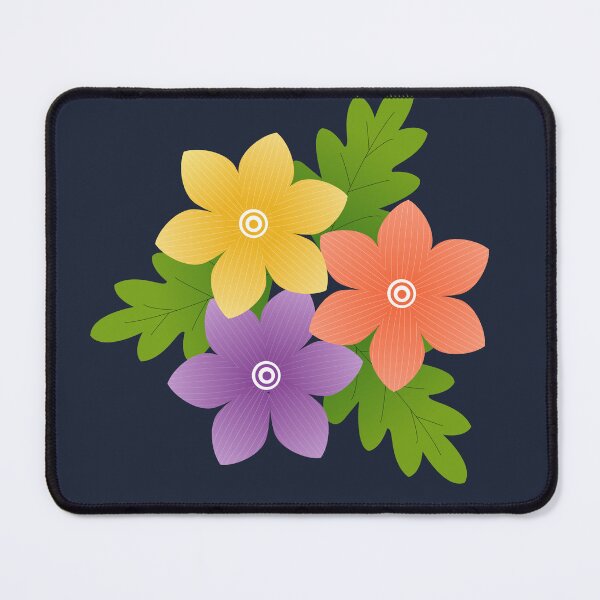 Item preview, Colorful Flowers Pattern designed and sold by Sweta Dey.