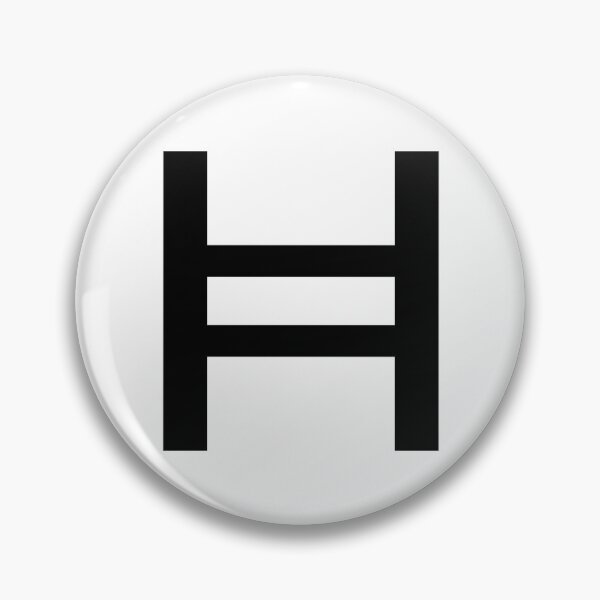 Item preview, Hedera HBAR Crypto Altcoin - Clean White Logo Variant #1 designed and sold by CryptoMoods.