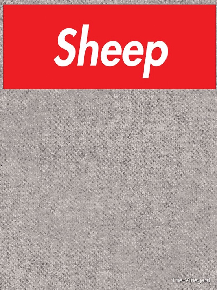 Sheep sales hoodie supreme