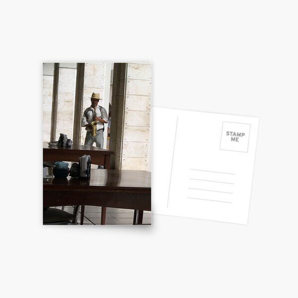 The Jazz Man Postcard