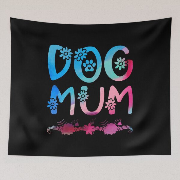 Item preview, Floral Dog Mum  designed and sold by PetSafari.