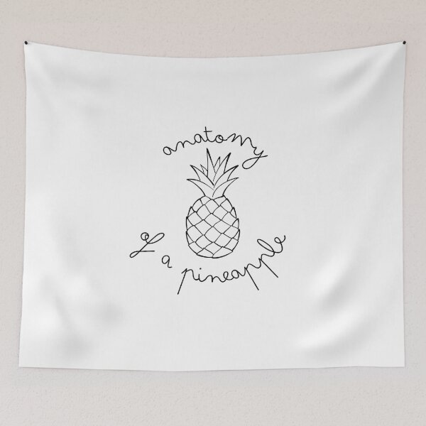 Item preview, Anatomy Of A Pineapple designed and sold by DiegoUrz.