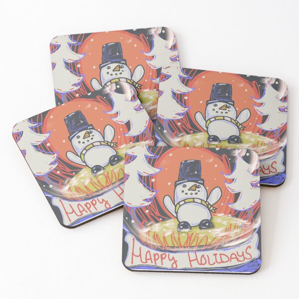 Item preview, Snowman in a Snow Globe, Happy Holidays designed and sold by LouisianaLady.