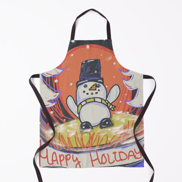 Item preview, Snowman in a Snow Globe, Happy Holidays designed and sold by LouisianaLady.