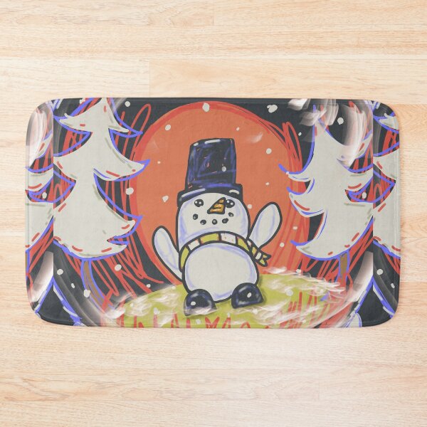 Item preview, Snowman in a Snow Globe, Happy Holidays designed and sold by LouisianaLady.