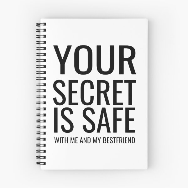 Item preview, Your Secret Is Safe With Me And My Bestfriend designed and sold by Glorious Articles.