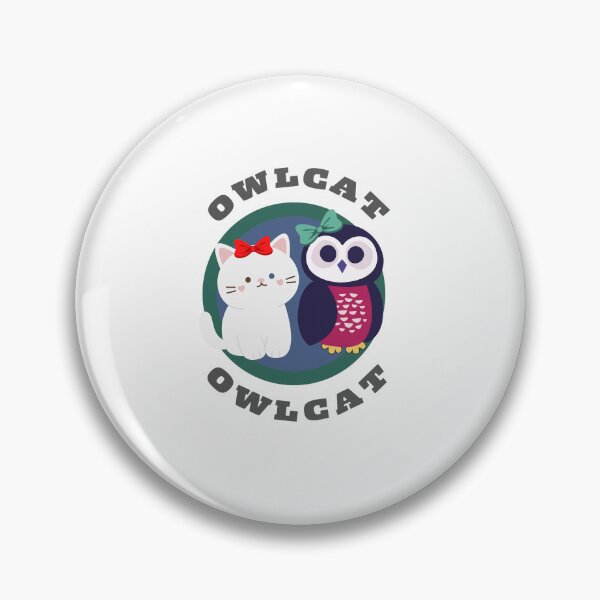 Item preview, A cat and  an owl designed and sold by Fariashamshad.