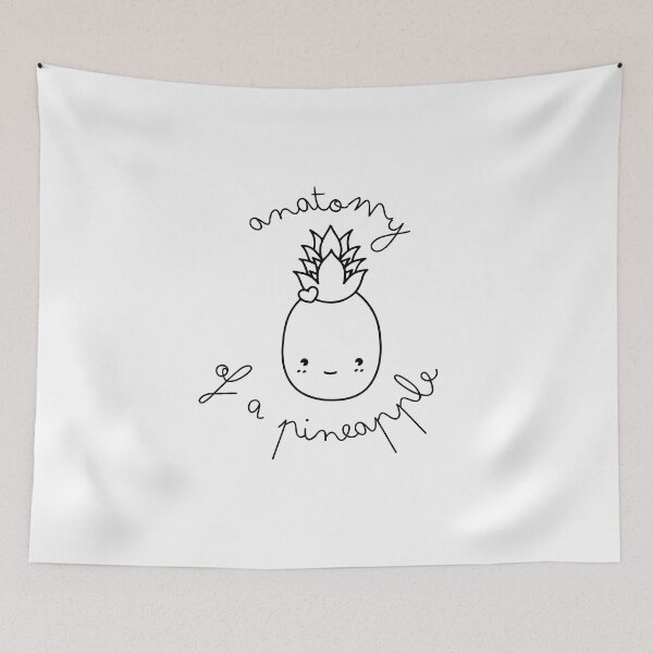 Item preview, Anatomy Of A Pineapple designed and sold by DiegoUrz.