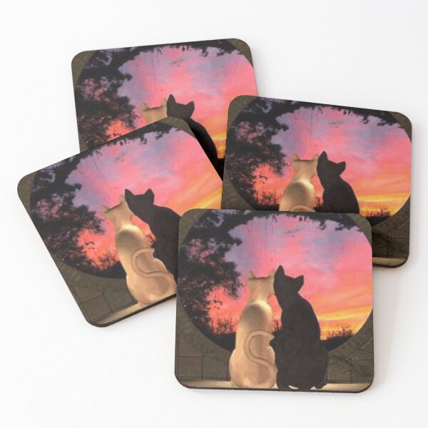Item preview, Cat Looking At Sunset designed and sold by Achraf  ⭐⭐⭐⭐⭐.