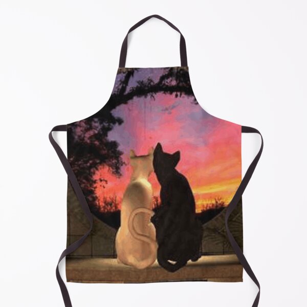 Item preview, Cat Looking At Sunset designed and sold by Achraf  ⭐⭐⭐⭐⭐.