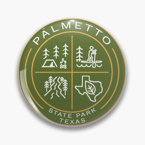 Item preview, Palmetto State Park Texas Heraldic Logo designed and sold by VanyaKar.