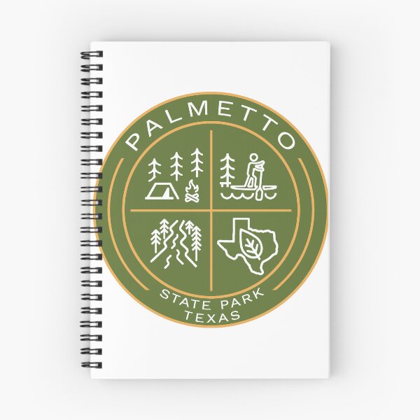 Item preview, Palmetto State Park Texas Heraldic Logo designed and sold by VanyaKar.