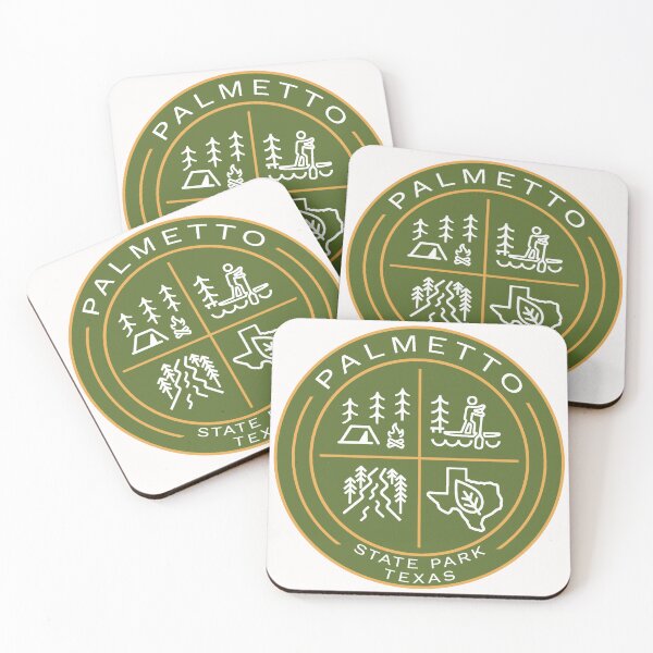 Item preview, Palmetto State Park Texas Heraldic Logo designed and sold by VanyaKar.