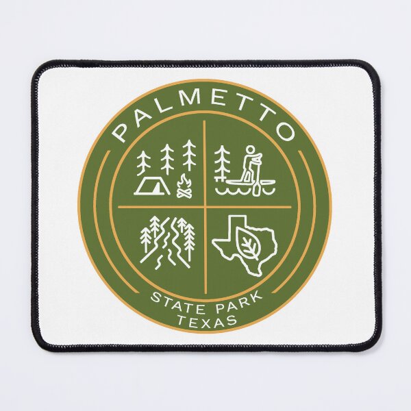 Item preview, Palmetto State Park Texas Heraldic Logo designed and sold by VanyaKar.