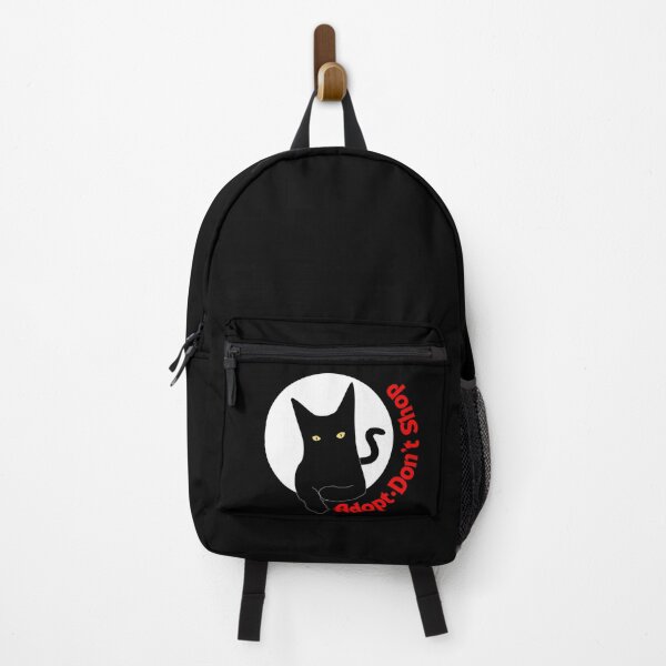 Item preview, Adopt Don't Shop - Cute Black Cat - Animal Rights Activism designed and sold by Lindaco.