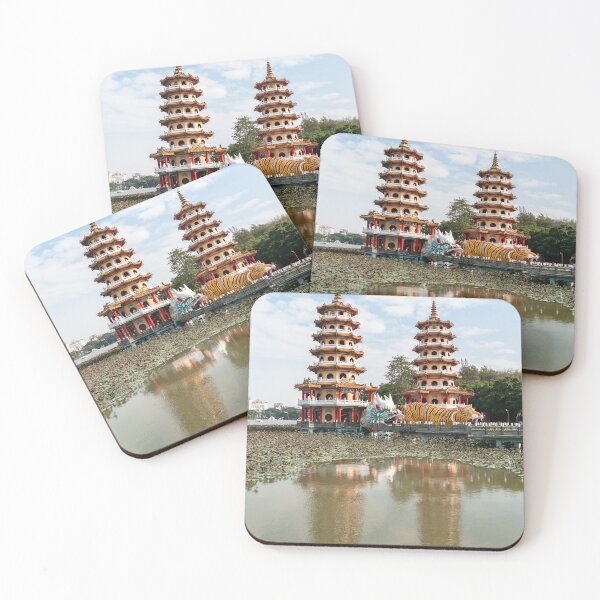 Item preview, Dragon and Tiger Pagodas~ designed and sold by Amaris Woo.