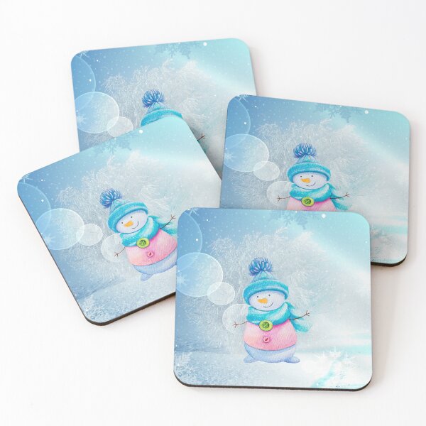 Item preview, Watercolor Snowman designed and sold by GoDesign1.