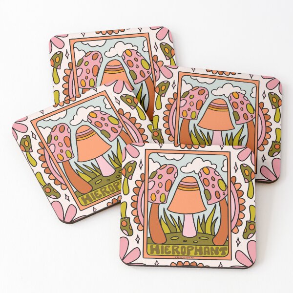 Item preview, 5. Hierophant Mushroom designed and sold by doodlebymeg.