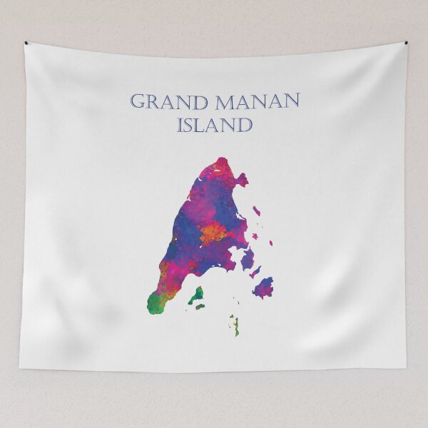 Item preview, Grand Manan Island, New Brunswick, Canada designed and sold by BeaSchoney.