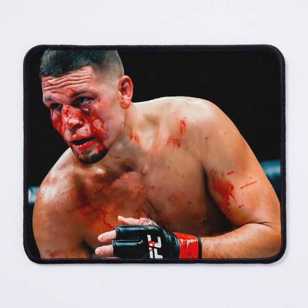 Item preview, Nate Diaz Fighting Nate Diaz Bloody Nate Diaz designed and sold by ufcnatediaz.