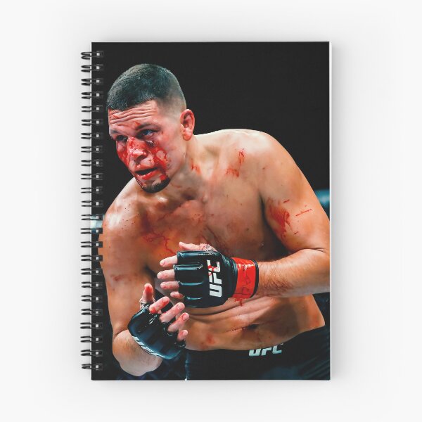 Item preview, Nate Diaz Fighting Nate Diaz Bloody Nate Diaz designed and sold by ufcnatediaz.