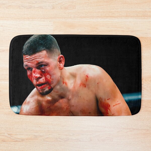 Item preview, Nate Diaz Fighting Nate Diaz Bloody Nate Diaz designed and sold by ufcnatediaz.