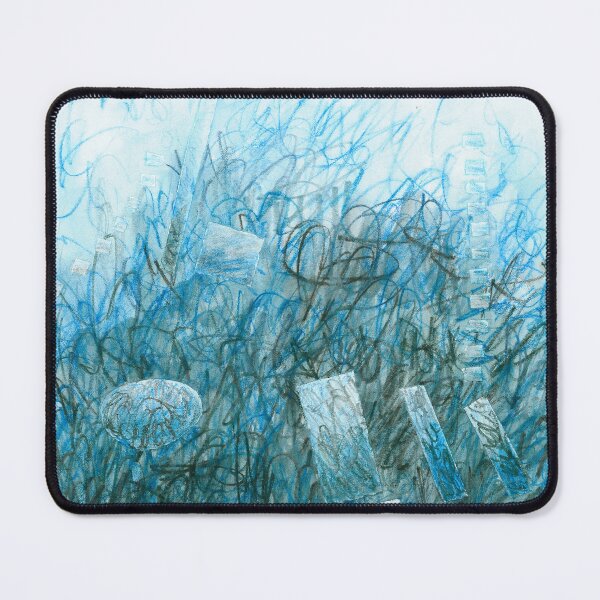 Item preview, Karmic Junkyard - Blue designed and sold by Arunima Orr.