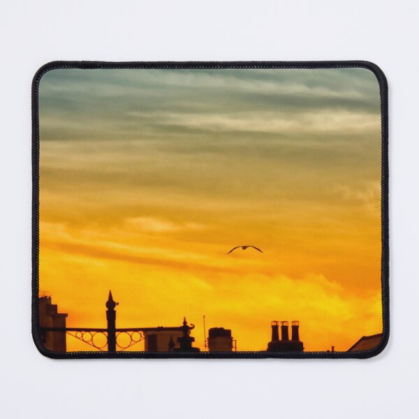 Item preview, sunset over rooftops designed and sold by Francespoppy.