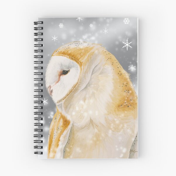 Artikelvorschau, Schleiereule Weihnachtsdesign entworfen und verkauft von Jackie  Harland.