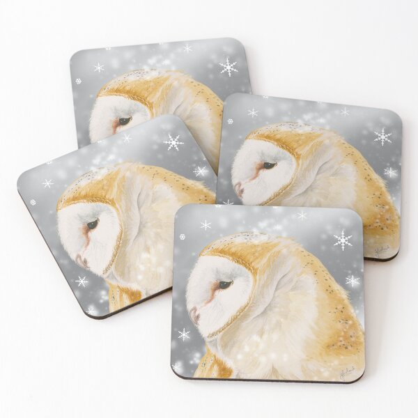 Item preview, Barn Owl Christmas Design designed and sold by Jackie  Harland.