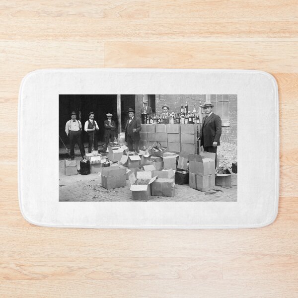 Item preview, Prohibition Agents Confiscate Bootleg Liquor 1922 designed and sold by Daniel Hagerman.