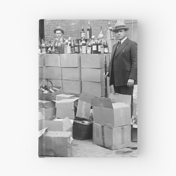 Item preview, Prohibition Agents Confiscate Bootleg Liquor 1922 designed and sold by Daniel Hagerman.
