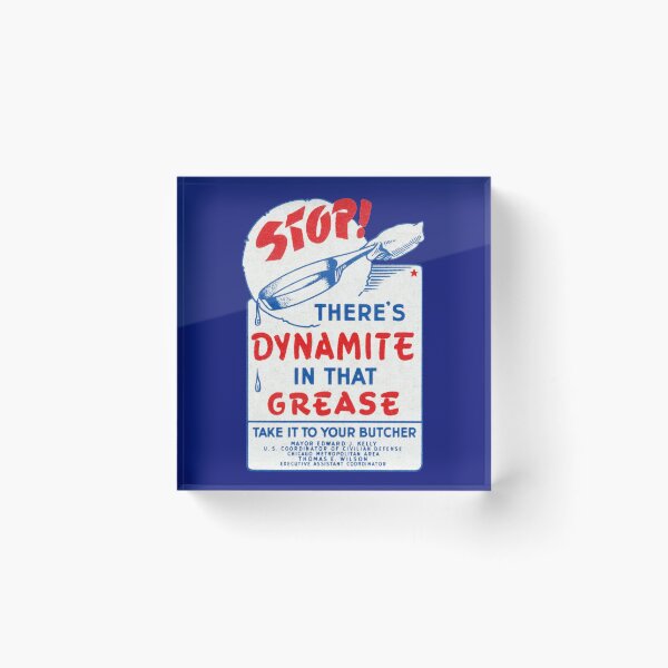Item preview, WWII There's Dynamite in that Grease designed and sold by historicimage.
