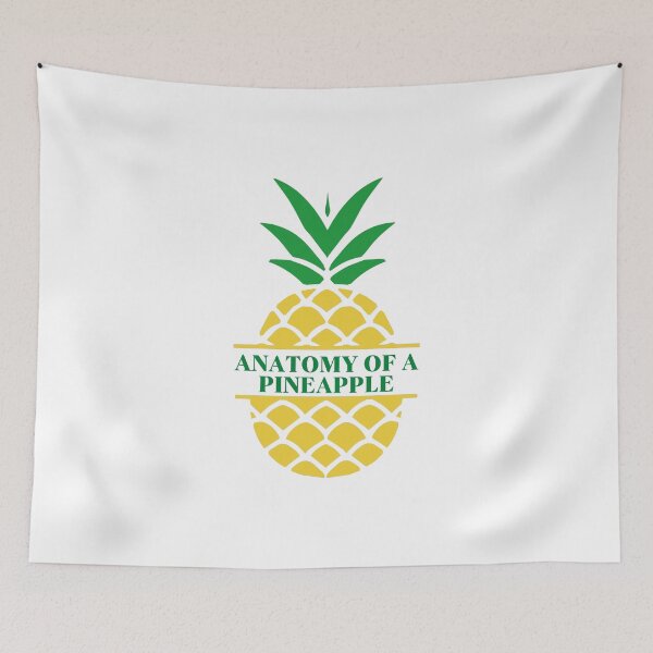 Item preview, Anatomy Of A Pineapple designed and sold by DiegoUrz.