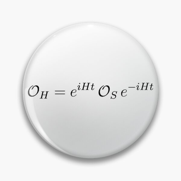 Item preview, Heisenberg and Schrodinger picture, quantum mechanics and physics designed and sold by NoetherSym.
