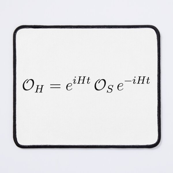 Item preview, Heisenberg and Schrodinger picture, quantum mechanics and physics designed and sold by NoetherSym.