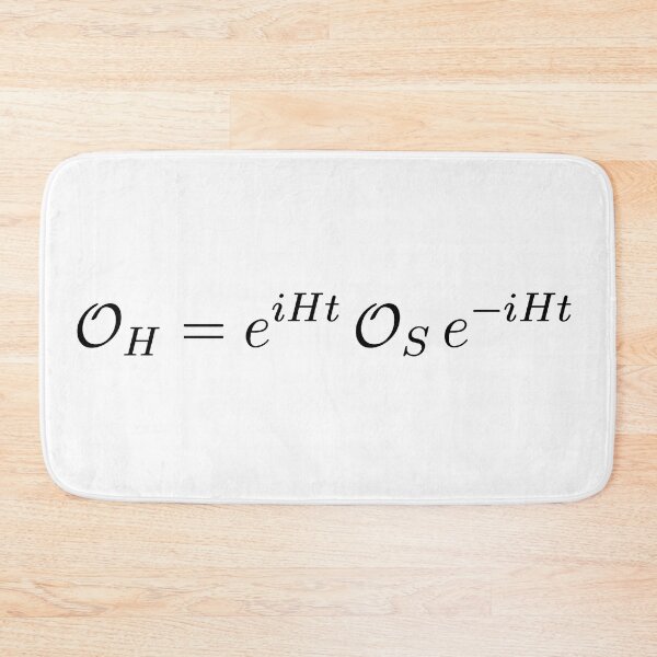 Item preview, Heisenberg and Schrodinger picture, quantum mechanics and physics designed and sold by NoetherSym.