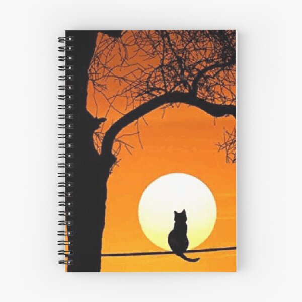 Item preview,  Cat Looking At Sunset designed and sold by Achraf  ⭐⭐⭐⭐⭐.