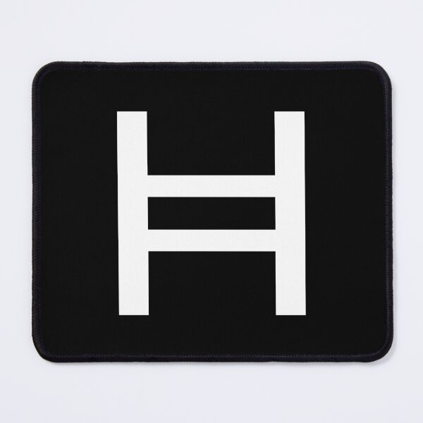 Item preview, Hedera HBAR Crypto Altcoin - Clean White Outline Logo Variant #2 designed and sold by CryptoMoods.