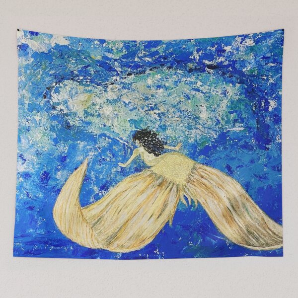 Item preview, Mermaid goes home designed and sold by Almisfita.