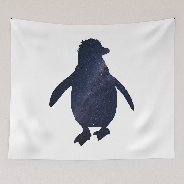 Item preview, Glowing milky way on Penguin - Penguin designed and sold by BopleDesigns.