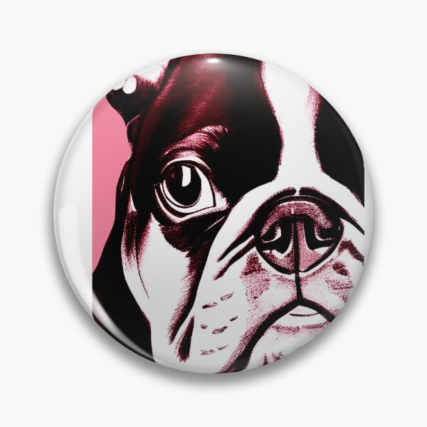Artikelvorschau,  Rosa französische Bulldogge entworfen und verkauft von thumbjoint.